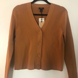 NWT Halogen Cropped Cardigan Size Large